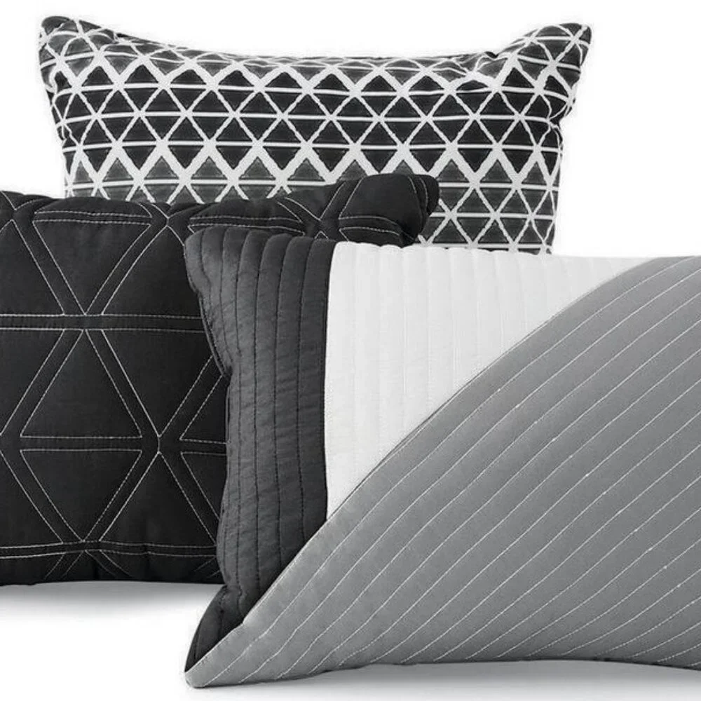 NEW FULL SIZE 10 Piece Bed in a Bag Comforter Bedding Sheets 3 Decorative Pillow